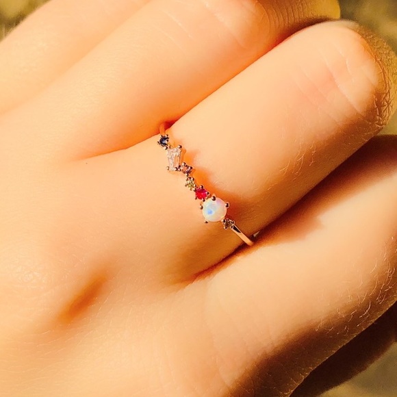 Jewelry - NEW Rose Gold Opal Ring